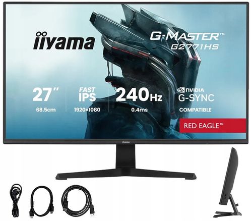 Monitor LED 27" iiyama G-Master G2771HS-B1 Red Eagle na Arena.pl