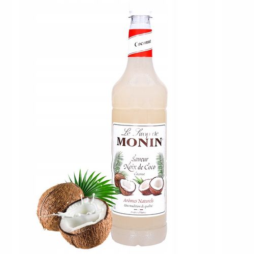 Syrop smakowy MONIN COCONUT - kokosowy 700 ml na Arena.pl