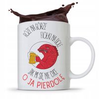 Kubek Prezent Śmieszny Zabawny Jak Mi Się Nie Chce Z Nadrukiem Ze Zdjęciem