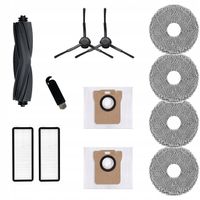 ZESTAW FILTRY SZCZOTKI MOPY WORKI do DREAME L20 Ultra Complete, L30