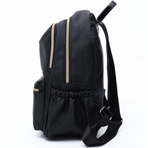 PLECAK DAMSKI MIEJSKI CZARNY POJEMNY DAMSKA TORBA NA RAMIĘ DO PRACY SZKOŁY na Arena.pl