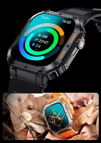 SMARTWATCH MĘSKI Gravity GT6-5 - WYKONYWANIE POŁĄCZEŃ, MONITOR SNU (sg020e) na Arena.pl