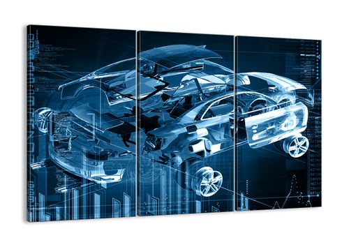 Obraz Na Płótnie - Samochód Prototyp - 105X70 Cm - Ce105X70-2615 na Arena.pl