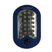 latarka led 24 + 3 owalna z bateriami - dedl1001