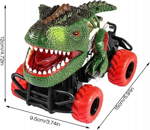 AUTO ZDALNIE STEROWANE SAMOCHÓD DINOZAUR RC LED na Arena.pl