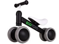 Rowerek Biegowy Mini Rower Practise Black Ecotoys