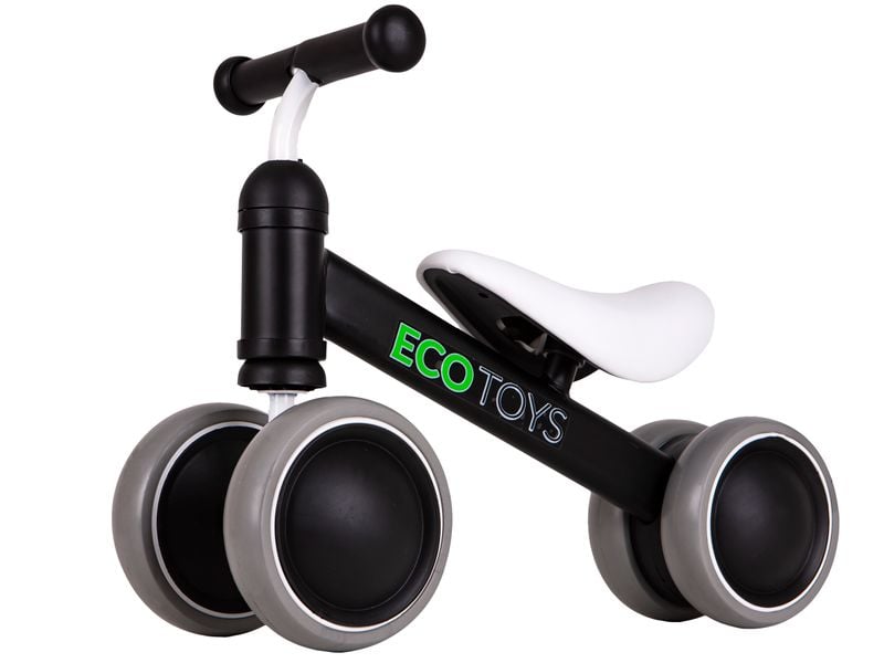 Rowerek biegowy mini rower Practise Black Ecotoys zdjęcie 1