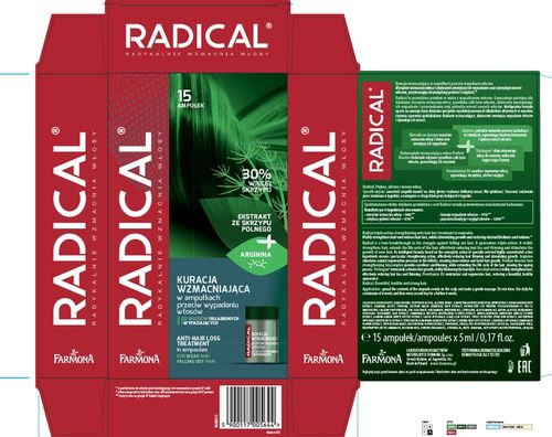 RADICAL Kuracja wzmacniająca w ampułkach na Arena.pl