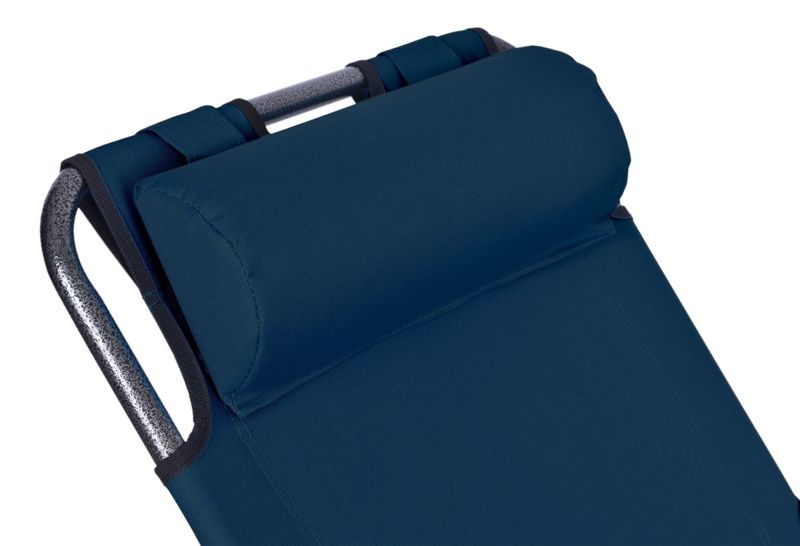 Fotel Leżak LEON granatowy zdjęcie 4