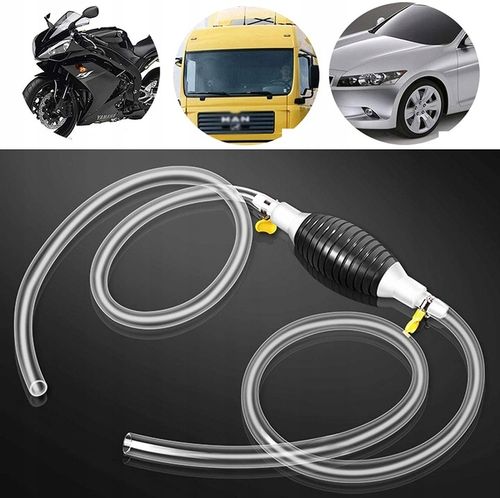 POMPKA PALIWA GRUSZKA RĘCZNA DO PALIWA + WĄŻ 200cm na Arena.pl