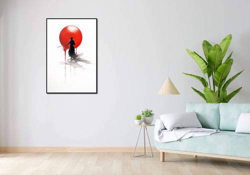 Plakat 67,5x100cm Samotny Samuraj na Arena.pl