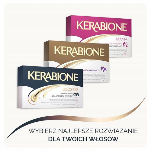 Kerabione Booster dla włosów, 30 kaps na Arena.pl