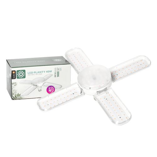 Żarówka Lampa Do Uprawy Wzrostu Roślin 40W E27 Oświetlenie LED Mocna na Arena.pl