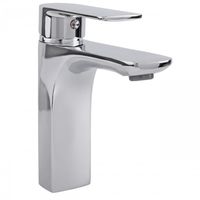 Bateria umywalkowa stojąca łazienkowa chrom - Yoka