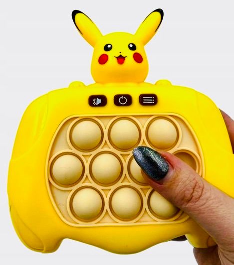 KONSOLA POP IT POKEMON PIKACHU GRA ELEKTRONICZNA ZRĘCZNOŚCIOWA SENSOR zdjęcie 11