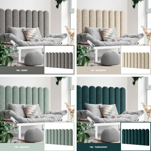 PANELE TAPICEROWANE DLA DZIECI PŁOTEK WEZGŁOWIE 3D 60cm x 20cm zdjęcie 12