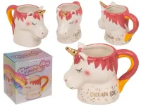 Kubek Jednorożec 375 ml z napisem „Dream Big” - Prezent dla Dziewczynki