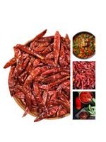 Papryka chilli całe suszone czerwone bez ogonków hot Tajlandia red dried piment seche 57g