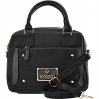 Monnari Kuferek Do Ręki Na Ramię Klasyczna Torba Torebka Damska Czarna