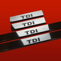 Listwa progowa VOLKSWAGEN GOLF MK7 TDI Stal nierdzewna 304 połysk 4szt