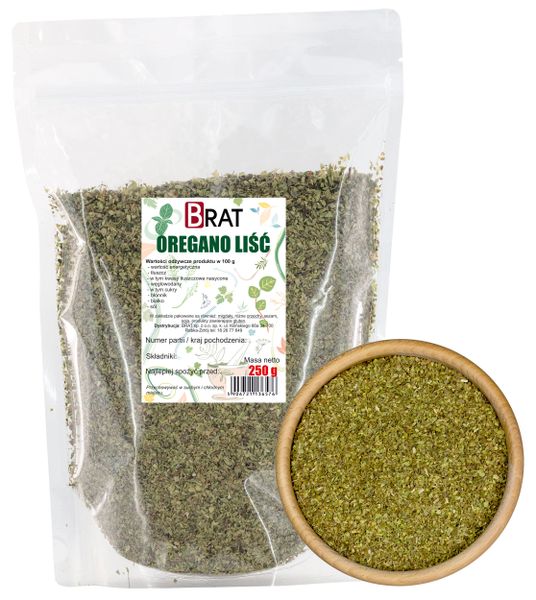 Oregano liść 250g zdjęcie 1