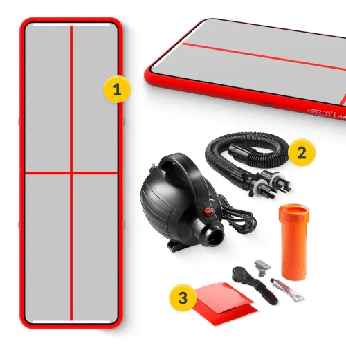 ścieżka akrobatyczna Air Mat 600 + pompka na Arena.pl