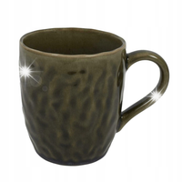 KUBEK 330 ml Noyer CERAMICZNY zielony styl glamour