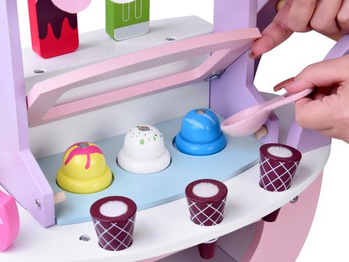 RUCHOMA LODZIARNIA Z DREWNA AKCESORIA na Arena.pl