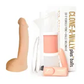 clone-a-willy kit nude - zestaw do modelowania z anatomiczną podstawą