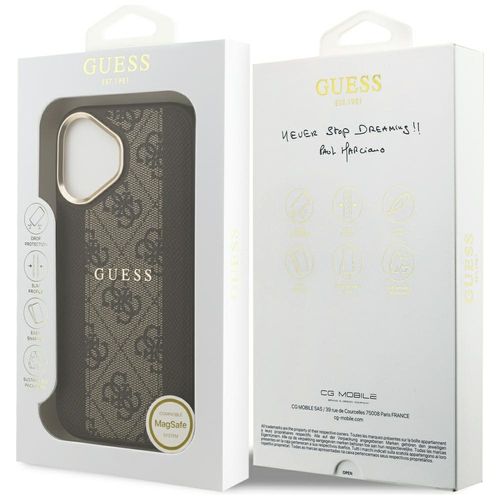 etui guess 4g stripe magsafe do iphone   17 brązowy na Arena.pl