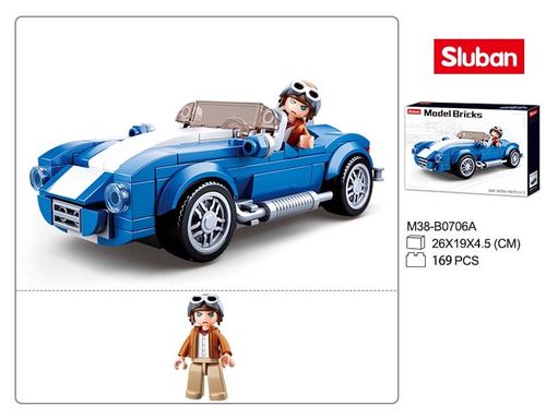 KLOCKI SLUBAN MB Samochód Shellby Cobra 169 - B0706A Kompatybilne z LEG COB na Arena.pl