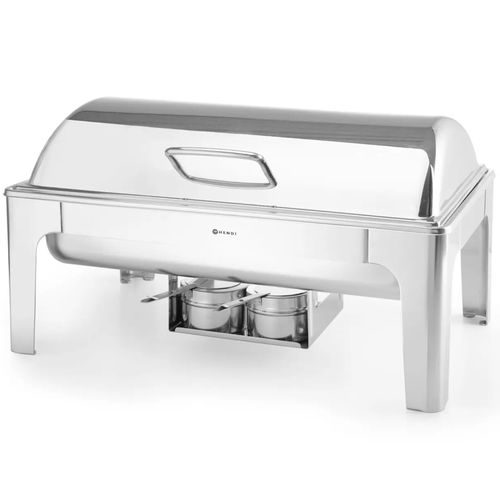 Podgrzewacz do potraw na pastę świeczki stal polerowana GN 1/1 na Arena.pl