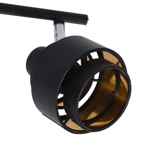 Lampa Z 4 Reflektorami, Czarna, E14 na Arena.pl