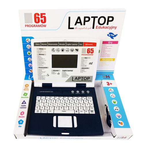 Laptop edukacyjny dla dzieci 65 programów na Arena.pl