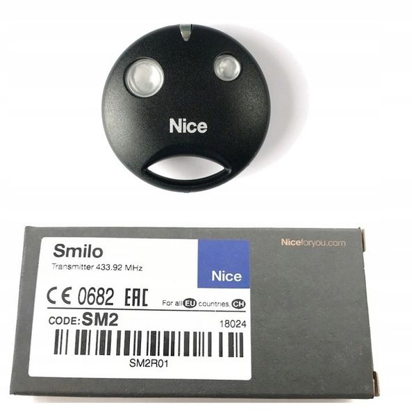 Pilot NICE SMILO SM2 Nowy Oryginalny BATERIA HURT zdjęcie 3