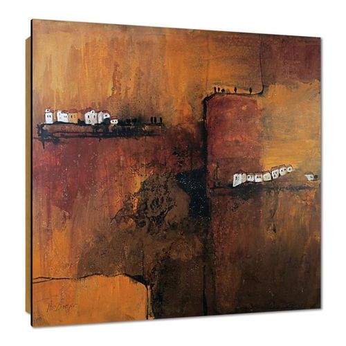 Deco Panel, Abstrakcja - ziemia 60x60 na Arena.pl