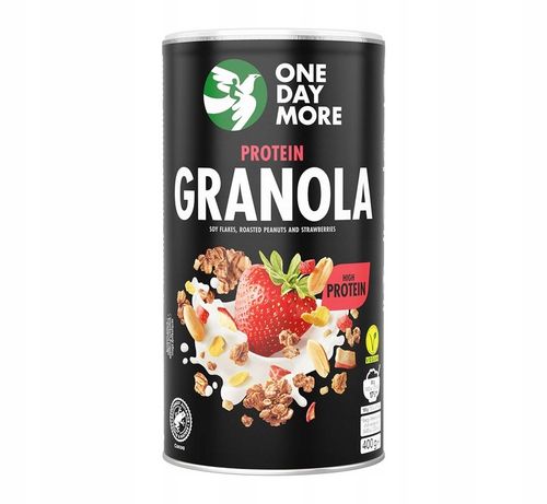Granola Proteinowa 400g | 28g białka | dla aktywnych | One Day More na Arena.pl