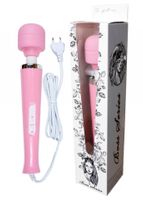 Stymulator Magic Massager Wand Cable 110 240V Pink 10 Function