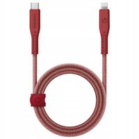 Kabel ENERGEA USB typ C - Apple Lightning 1,5 m czerwony