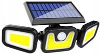 LAMPA SOLARNA Ogrodowa Uliczna LED COB Z CZUJNIKIEM Zmierzchu RUCHU 4389