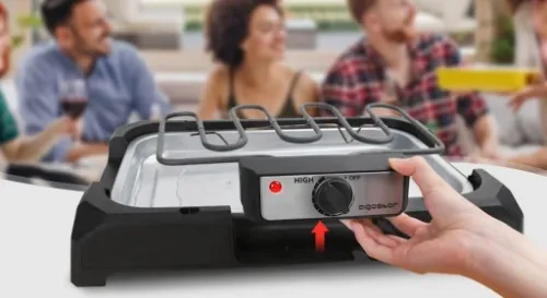 GRILL ELEKTRYCZNY STOJĄCY na BALKON TARAS OGRODU na Arena.pl
