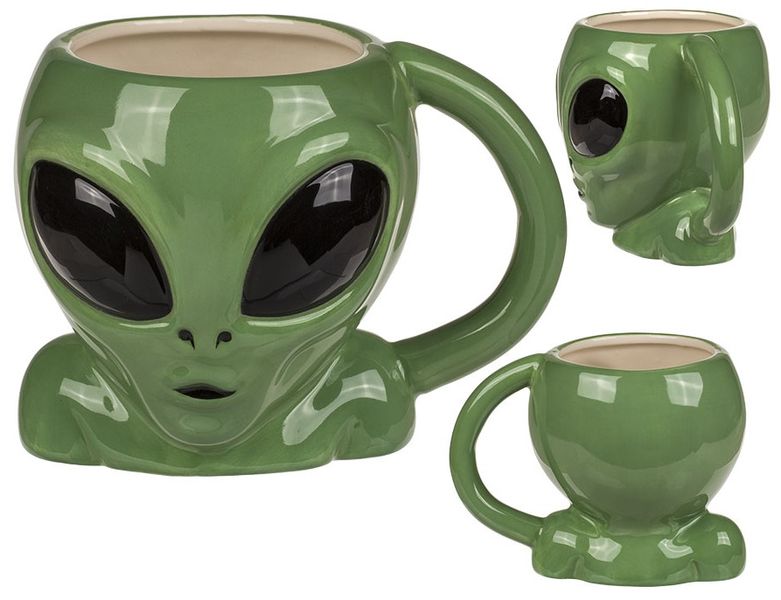 Kubek OBCY UFO - Głowa Kosmity zdjęcie 1