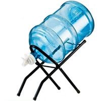 STOJAK METALOWY UCHYLNY NA 1 BUTELKĘ ViO MRA-1B CZARNY