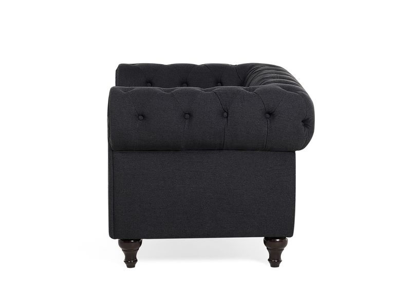 Fotel grafitowy CHESTERFIELD zdjęcie 4