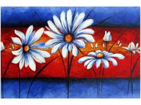 60X40CM POLNE KWIATY OBRAZ