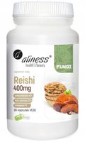 ALINESS Fungi REISHI EKSTRAKT 400mg GRZYBY WITALNE