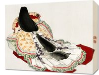 Obraz 50x40cm A Lady in a Kimono, Bairei Japoński Vintage do Salonu