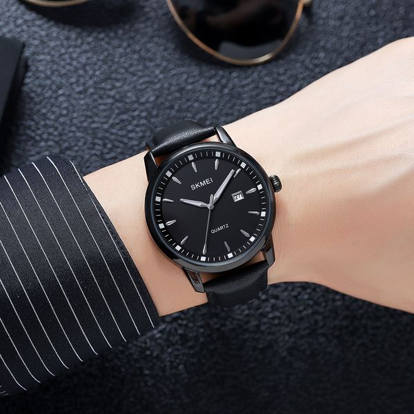zegarek męski skmei 2121bk + box zdjęcie 4