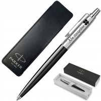 Długopis Parker Jotter Oryginalny czarny z grawerem na prezent etui gratis