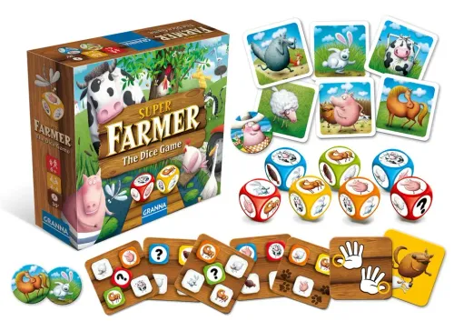 Superfarmer the dice game GRANNA na Arena.pl